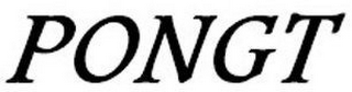 PONGT logo