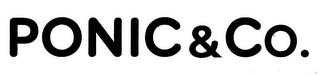 PONIC & CO. logo