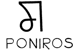 PONIROS logo