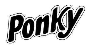 PONKY logo