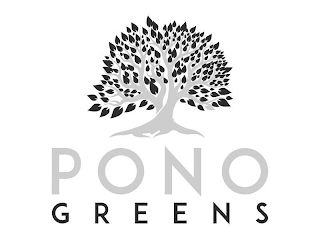 PONO GREENS logo