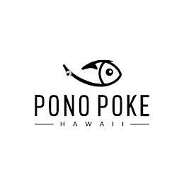 PONO POKE HAWAII logo