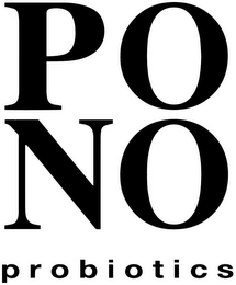 PONO PROBIOTICS logo
