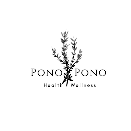 PONOPONO HEALTH WELLNESS logo