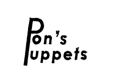 PON'S PUPPETS logo