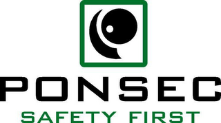 PONSEC SAFETY FIRST logo