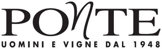 PONTE UOMINI E VIGNE DAL 1948 logo