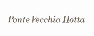 PONTE VECCHIO HOTTA logo