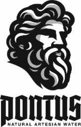 PONTUS NATURAL ARTESIAN WATER logo
