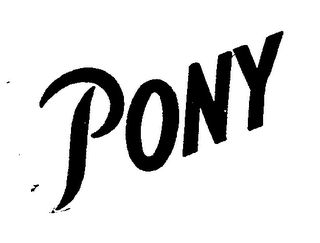 PONY logo