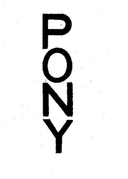 PONY logo