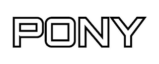 PONY logo