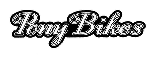 PONY BIKES logo