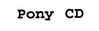 PONY CD logo