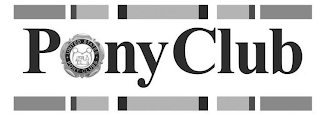 PONY CLUB UNITED STATES PONY CLUBS logo