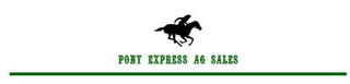 PONY EXPRESS AG SALES logo