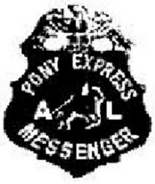 PONY EXPRESS AL MESSENGER logo