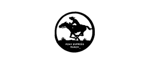 PONY EXPRESS RANCH logo