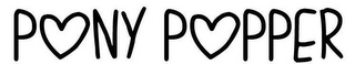 PONY POPPER logo