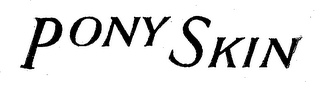 PONY SKIN logo
