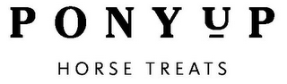 PONY UP HORSE TREATS logo