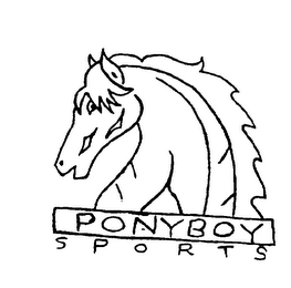 PONYBOY S P O R T S logo