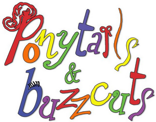 PONYTAILS & BUZZCUTS logo