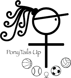 PONYTAILS UP logo