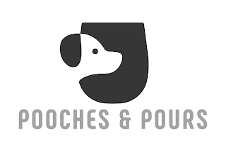 POOCHES & POURS logo