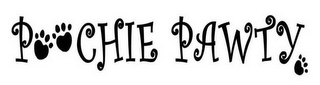 POOCHIE PAWTY logo