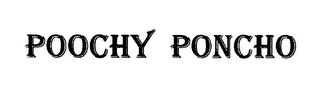 POOCHY PONCHO logo