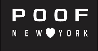 POOF NEW YORK logo