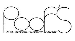 POOF'S PATIO-OVERSIZED-OVERSTUFFED FURNITURE logo