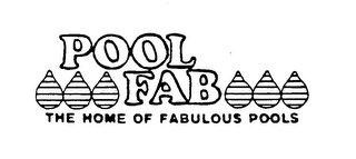 POOL FAB THE HOME OF FABULOUS POOLS logo