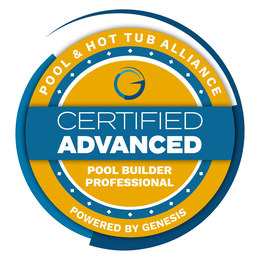 POOL & HOT TUB ALLIANCE CERTIFIED ADVANCED POOL BUILDER PROFESSIONAL POWERED BY GENESIS