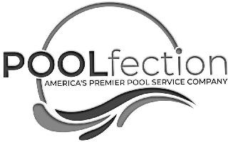 POOLFECTION AMERICA'S PREMIER POOL SERVICE COMPANY logo