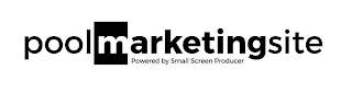 POOLMARKETINGSITE POWERED BY SMALL SCREEN PRODUCER logo