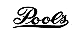 POOL'S logo
