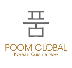 POOM GLOBAL KOREAN CUISINE NOW logo