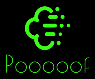 POOOOOF logo