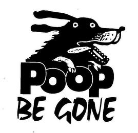POOP BE GONE logo