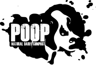 POOP NATURAL DAIRY COMPOST logo