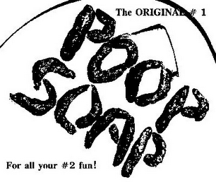 POOP SOAP THE ORIGINAL #1 FOR ALL YOUR #2 FUN! logo
