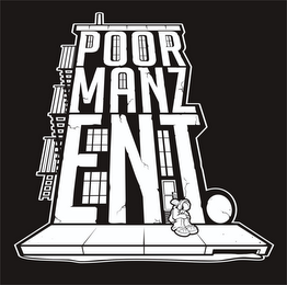 POOR MANZ ENT. logo