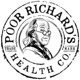 POOR RICHARD'S HEALTH CO. TRADE MARK logo
