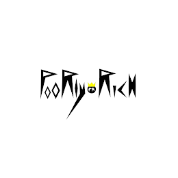 POORLY PR RICH logo