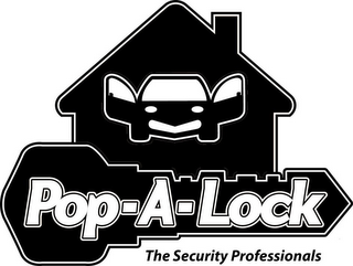 POP-A-LOCK THE SECURITY PROFESSIONALS logo