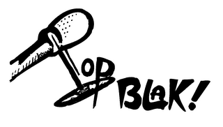 POP BLAK! logo