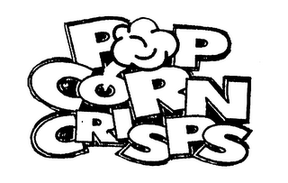 POP CORN CRISPS logo