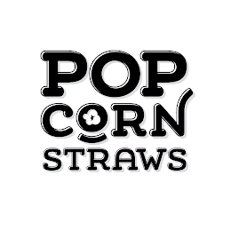 POP CORN STRAWS logo
